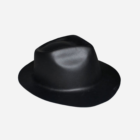 Chapeau trilby en plastique EVA noir