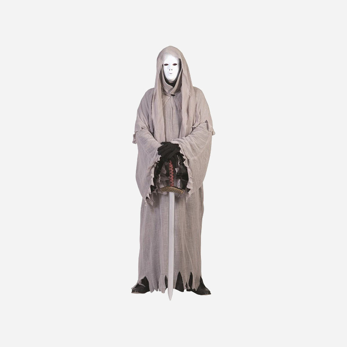 Déguisement de fantôme gris Taille unique