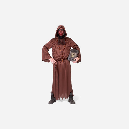 Déguisement de vampire revenant brun 2 pièces adulte Taille Unique