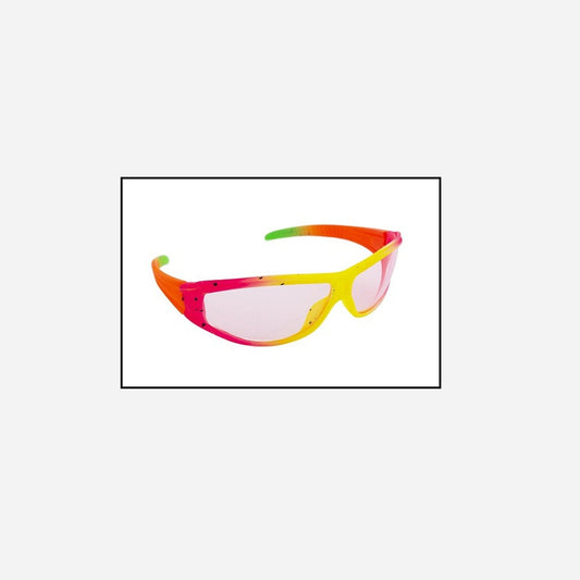 Lunettes gag fluo motif "Tutti Frutti" multicolore enfant