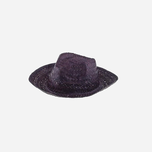 Chapeau de cowboy en paille adulte