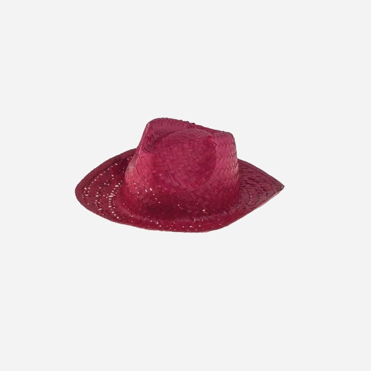 Chapeau de cowboy en paille adulte