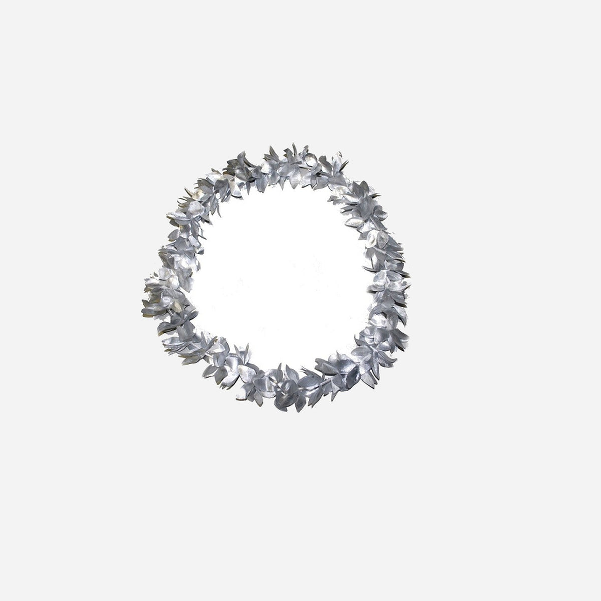 Collier de fleurs tahiti réveillon argent