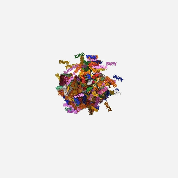 Confettis de table motif "party" multicolores 15 g