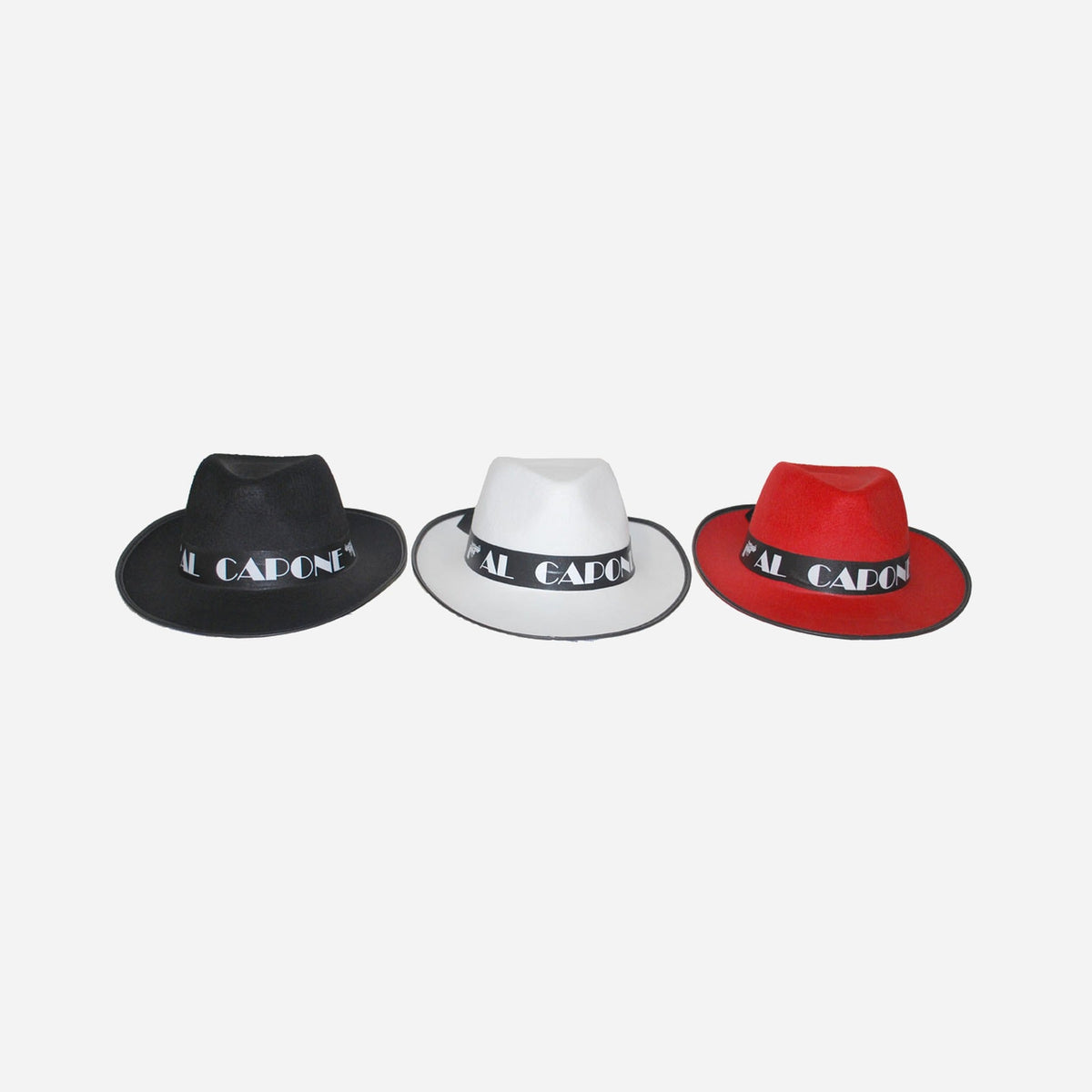 Chapeau trilby avec bandeau al capone