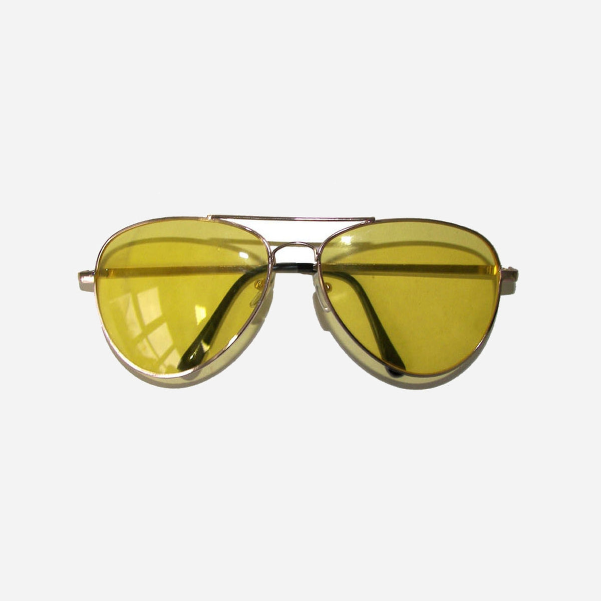 Lunettes aviateur jaune