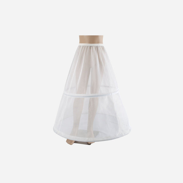 Jupon ancien taille unique adulte avec cercles 1 m