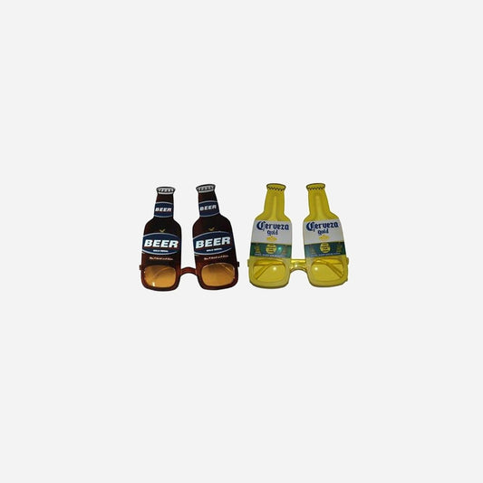 Lunettes gag canettes beer