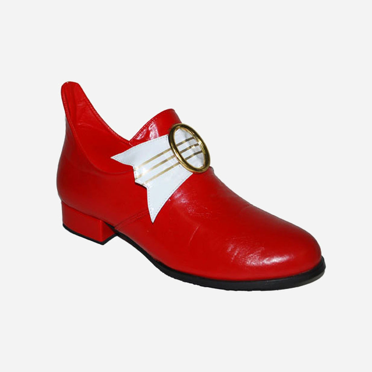 Paire de chaussures de prince rouge Pointure 40-45 de déguisement