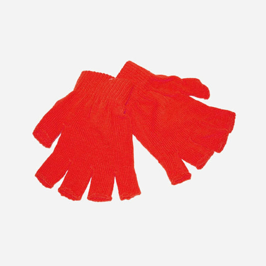 Paire de mitaines rouge de déguisement
