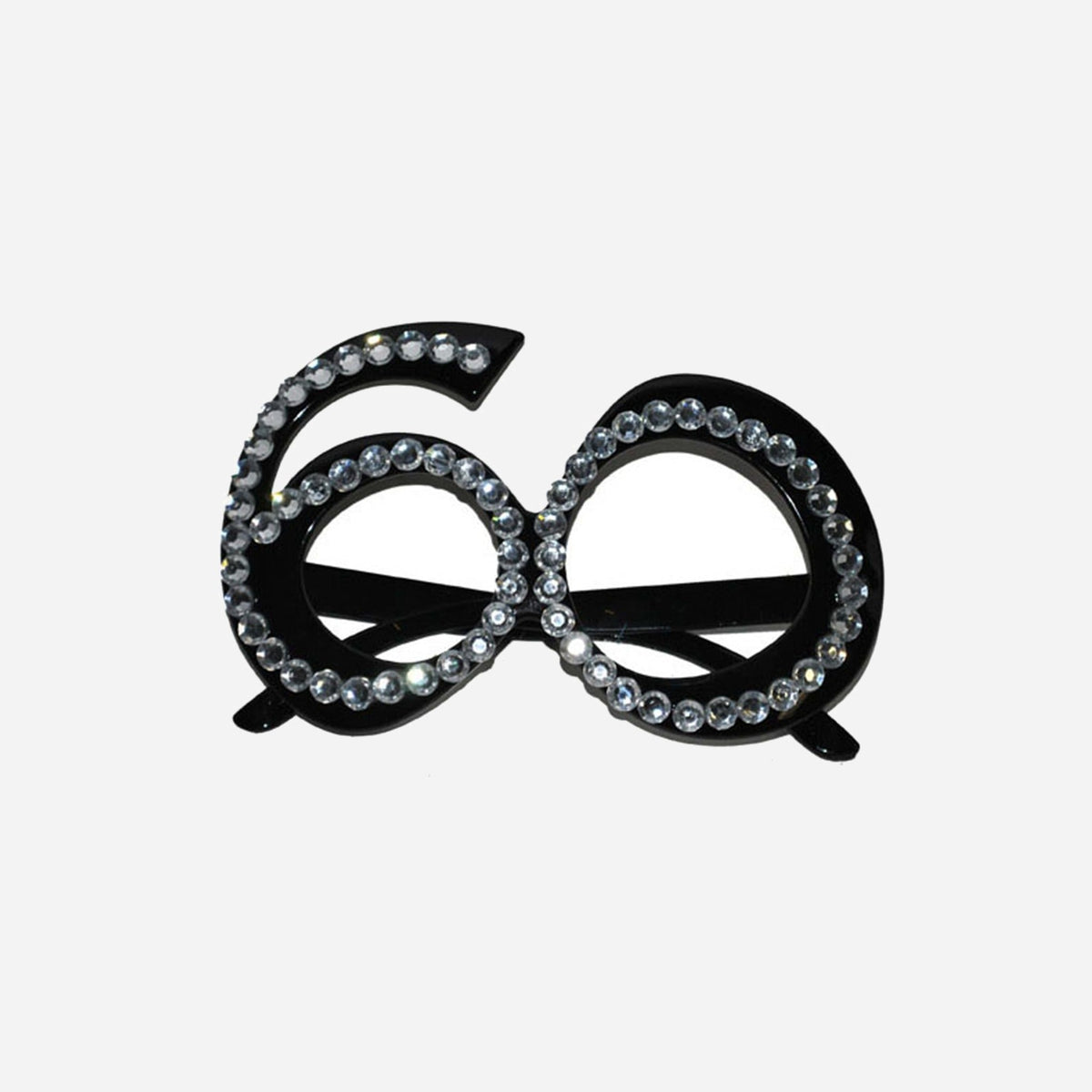 Lunettes avec strass 60 ans