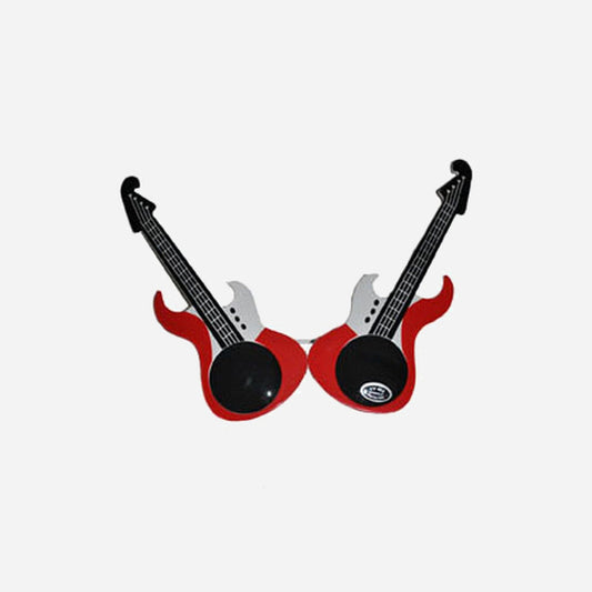 Lunettes gag guitare