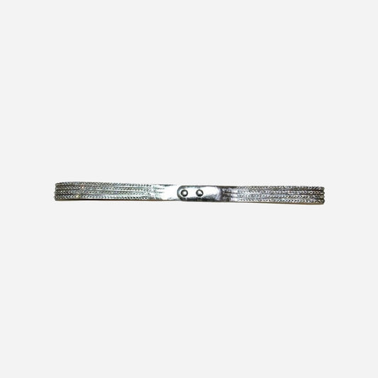 Ceinture fine à strass 94 cm