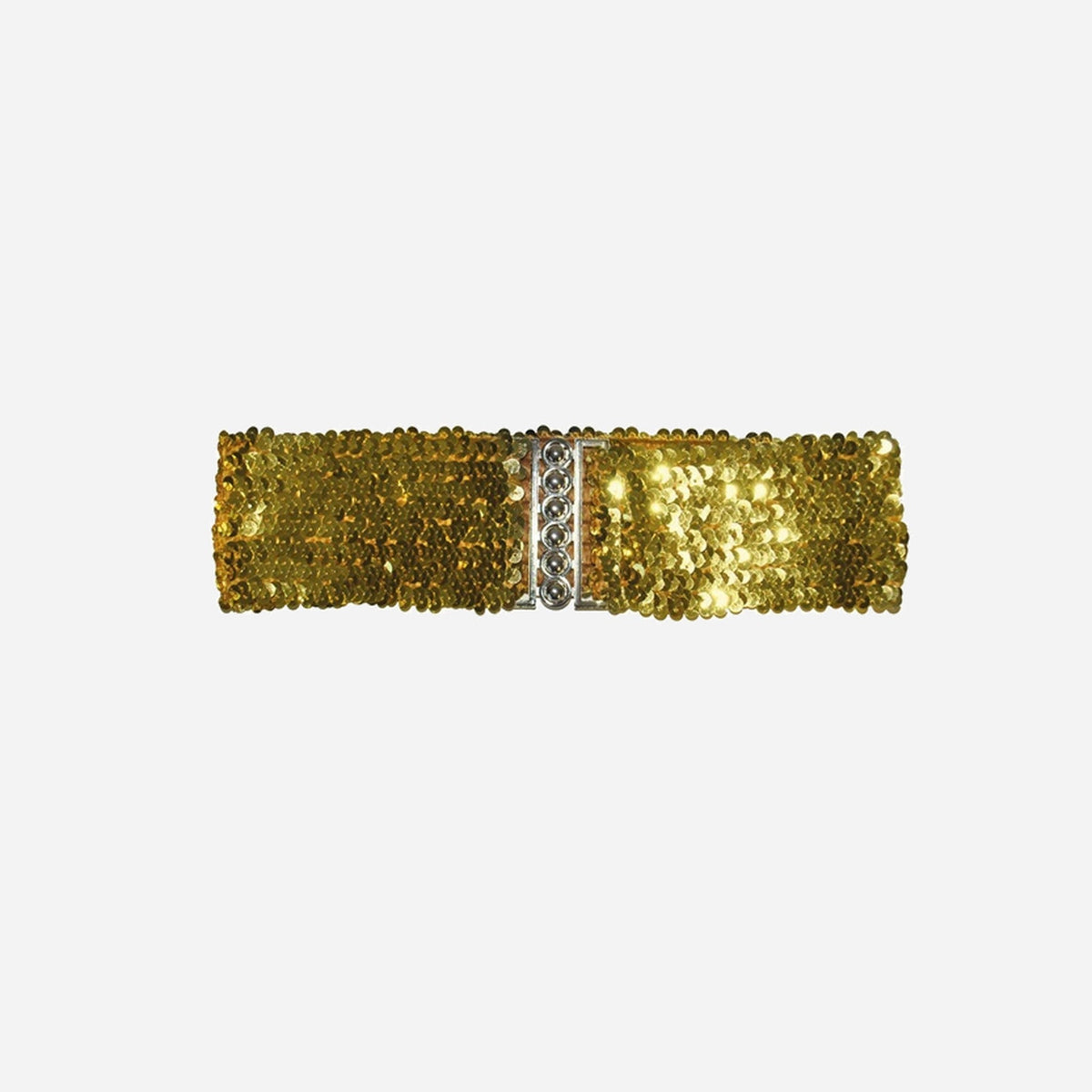 Ceinture élastique à sequins adulte