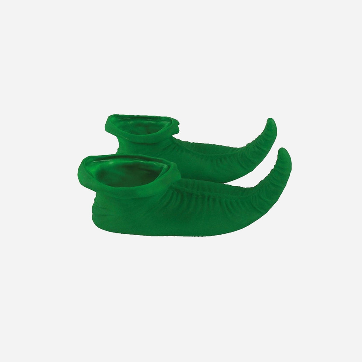 Paire de chaussures de lutin vert pointure 40 de déguisement