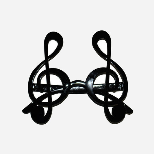 Lunettes gag clé de sol