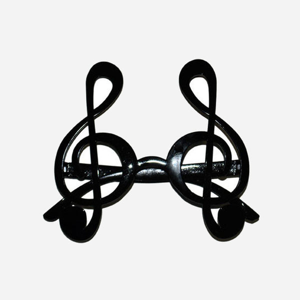 Lunettes gag clé de sol