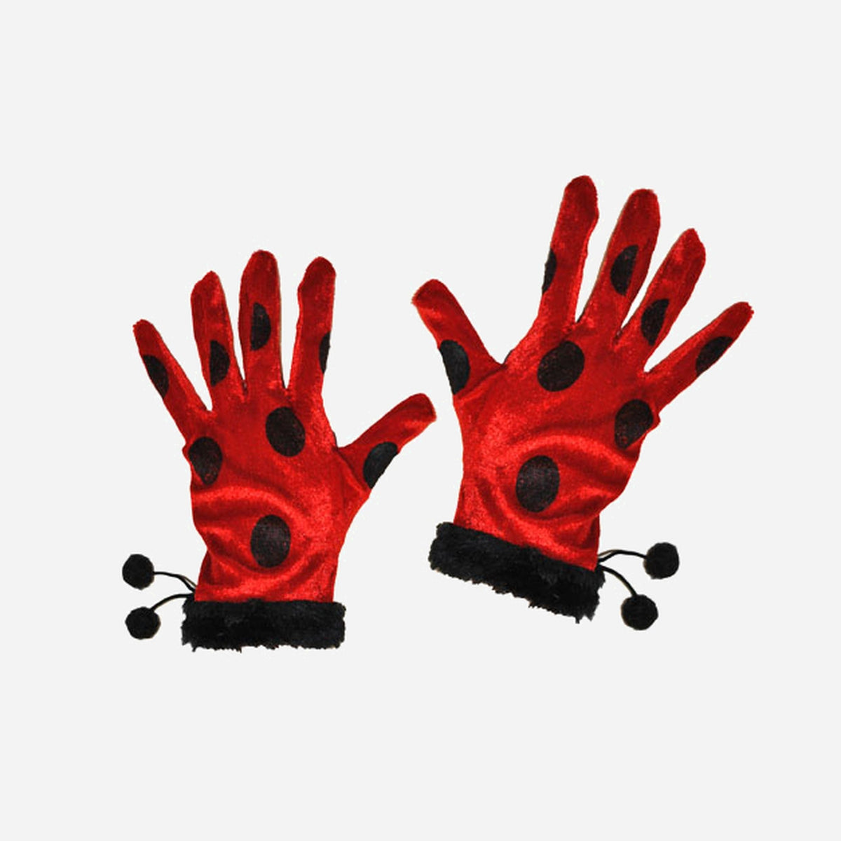 Paire de gants coccinelle de déguisement