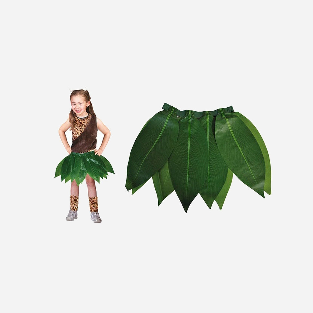 Jupe feuille de bananier enfant