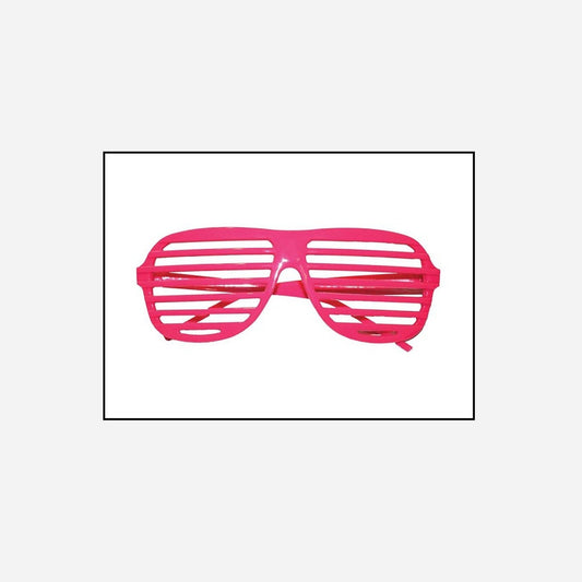 Lunettes store fluo neon fuchsia