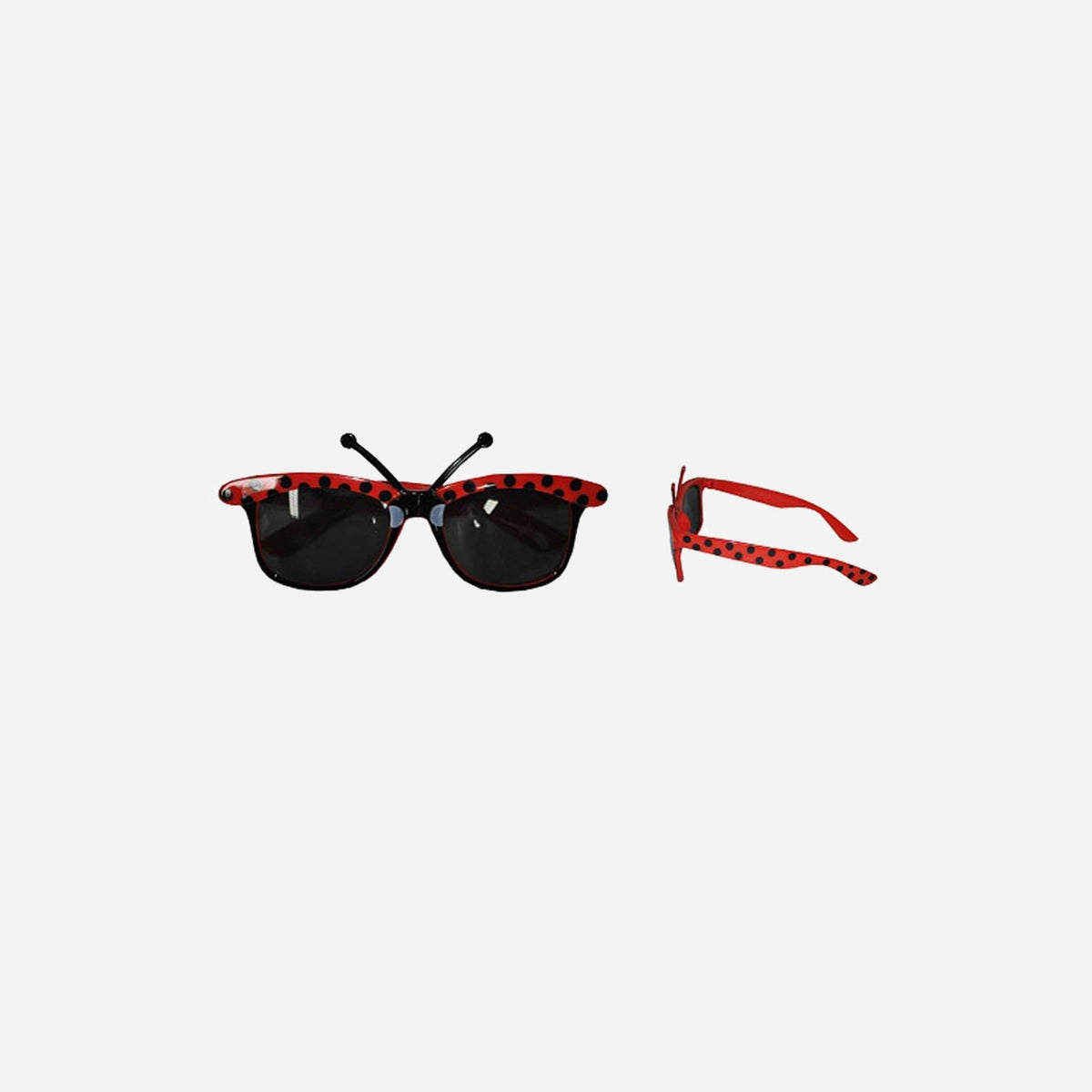 Lunettes coccinelle rouge et noir