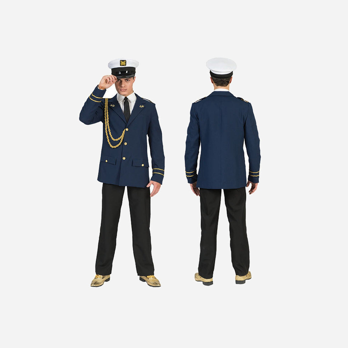 Déguisement de capitaine homme