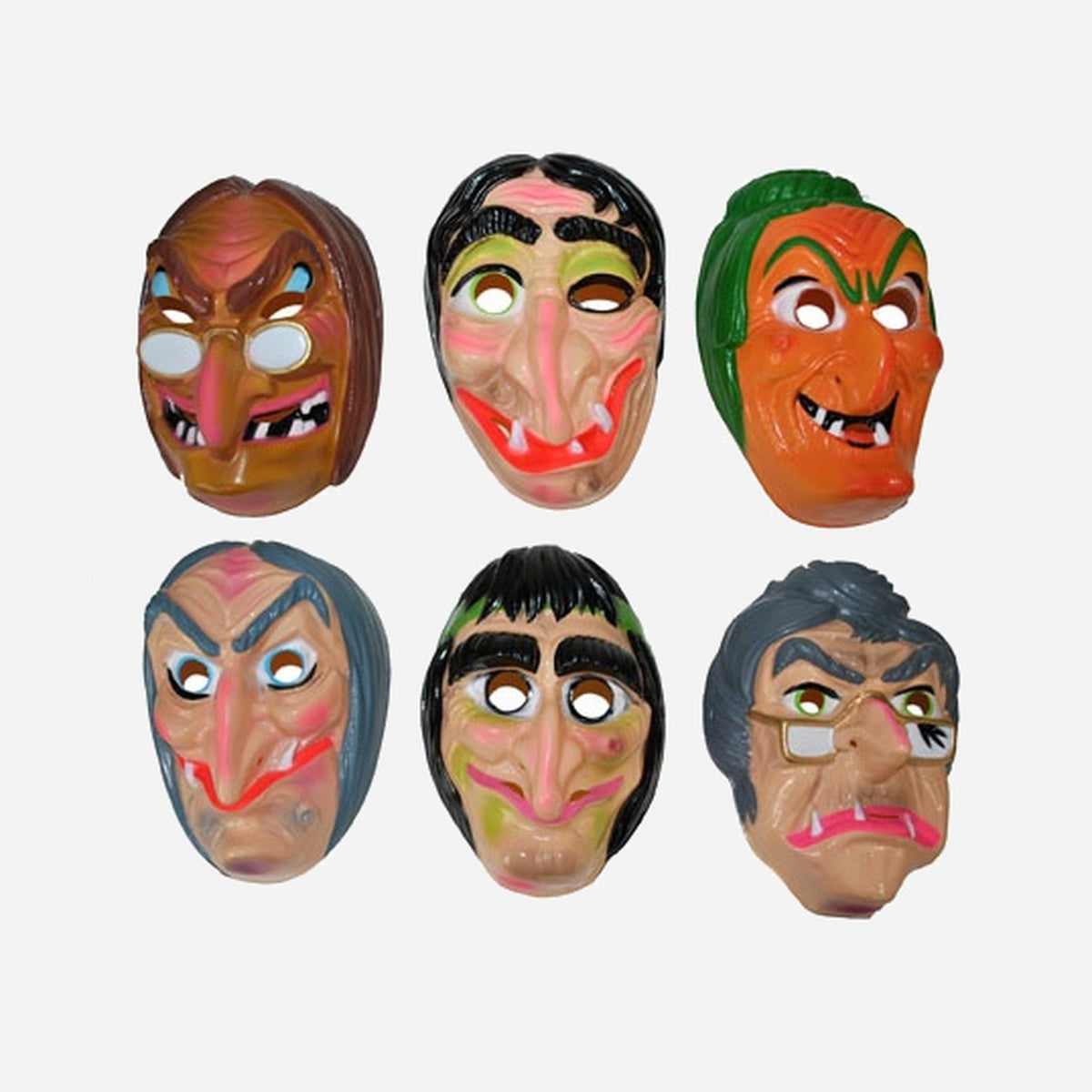 Masque coque sorcière assorti