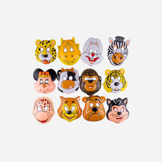 Masque coque animaux enfant mix-6