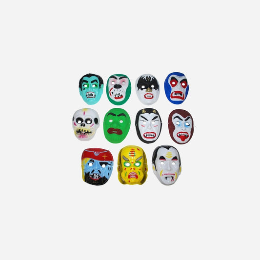 Masque coque Halloween assorti enfant