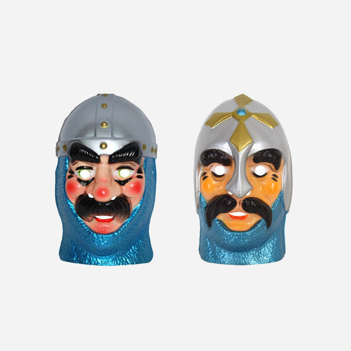Masque de chevalier assorti