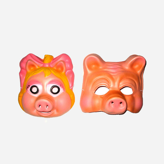 Masque coque cochon assorti