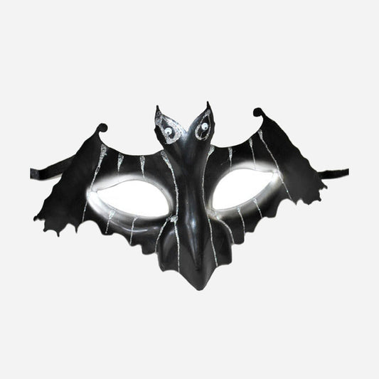 Masque loup vampire noir