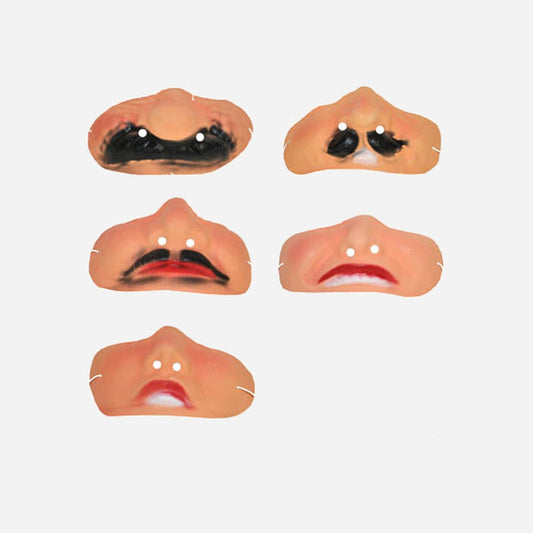 Faux nez et bouche assorti