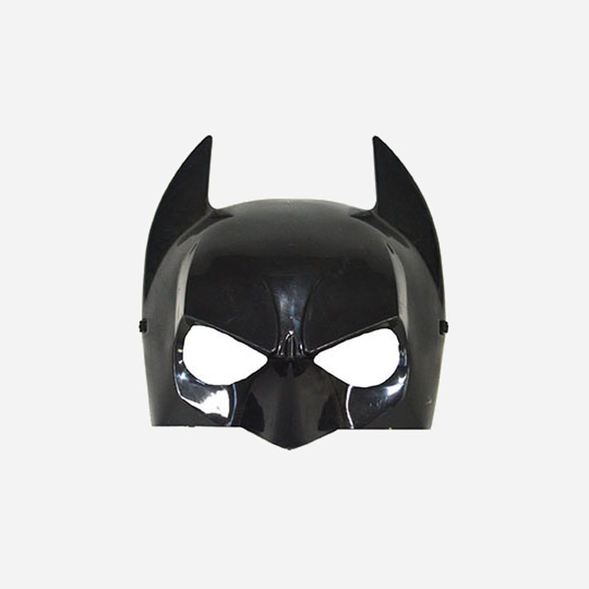 Demi-masque de l'homme chauve-souris noir