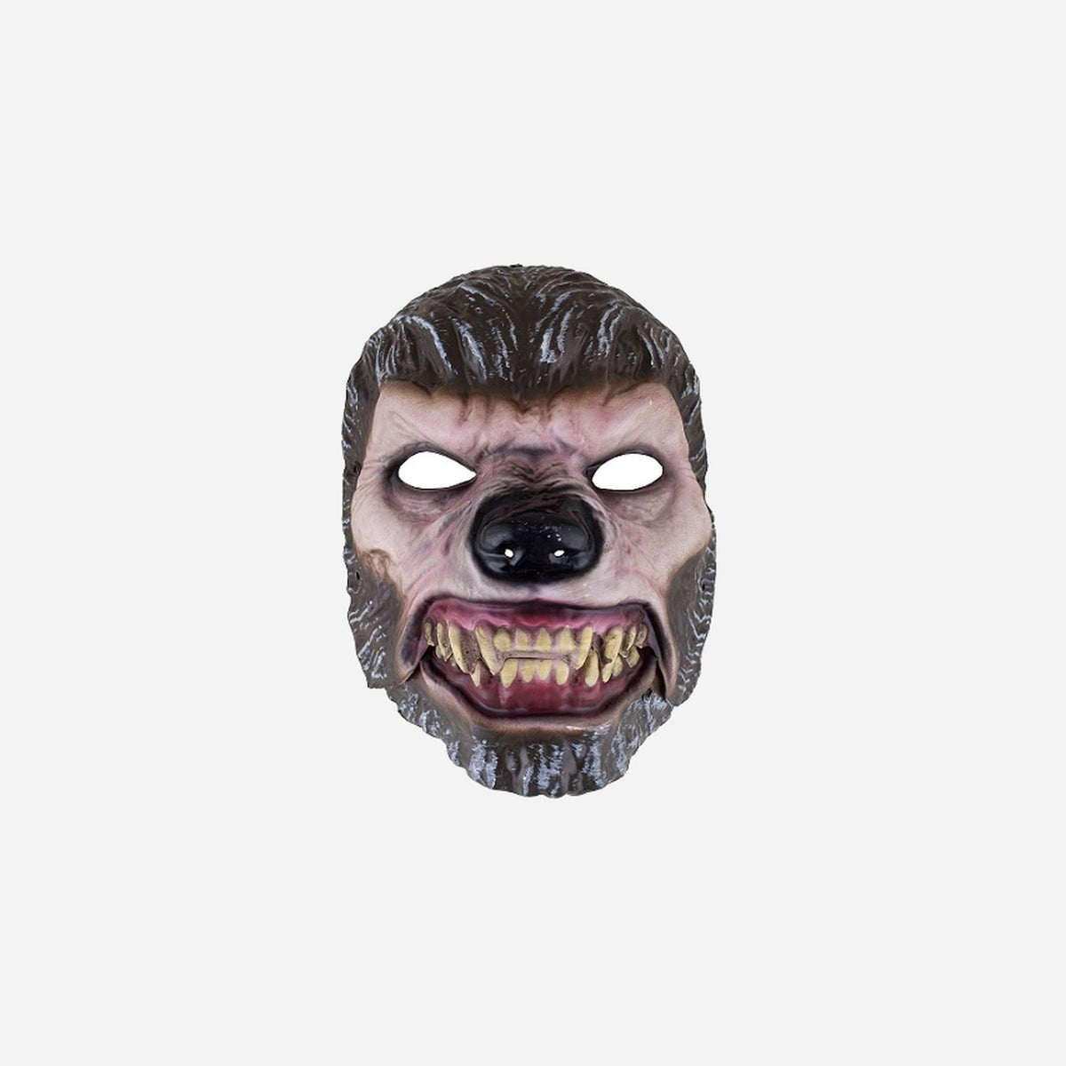 Masque coque de loup-garou avec machoire articulée