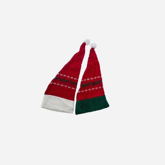 Bonnet de noel avec motifs assorti 50 cm