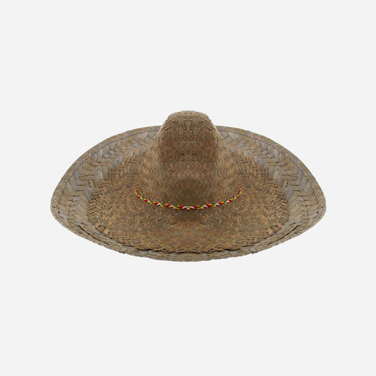 Sombrero en paille nature adulte 50 cm