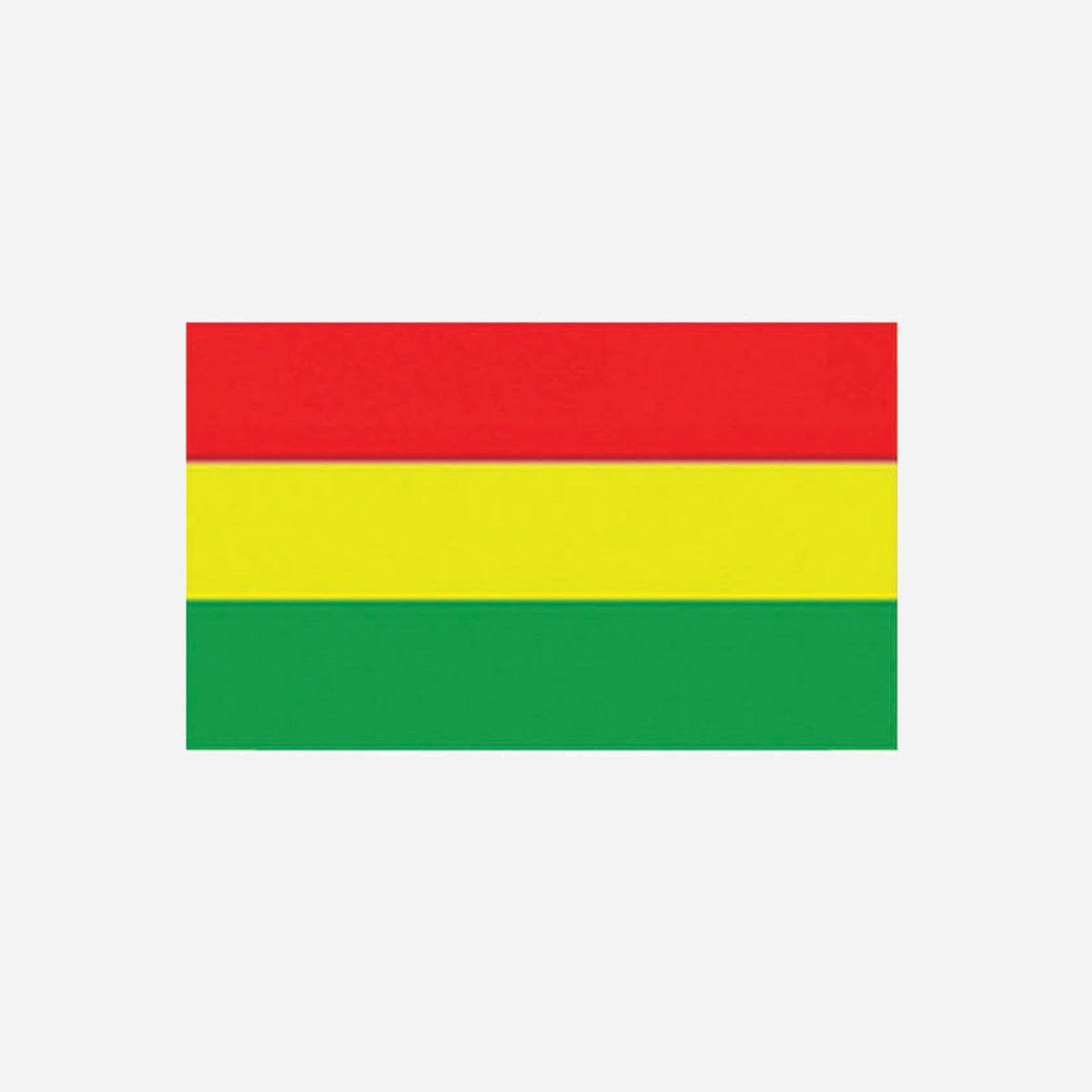 Drapeau rouge jaune vert 90 × 150 cm