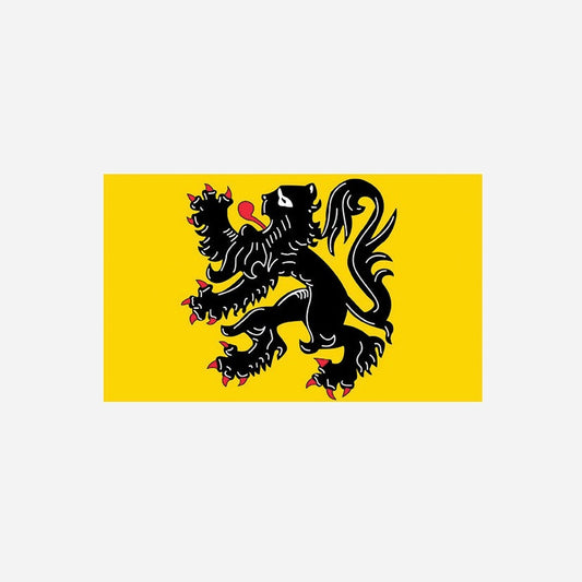 Drapeau de flandre Belgique 90 × 150 cm