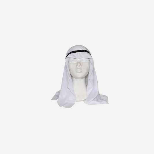 Turban avec bandeau élastique