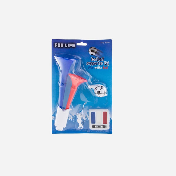 Set supporter Bleu Blanc Rouge france 3 pièces