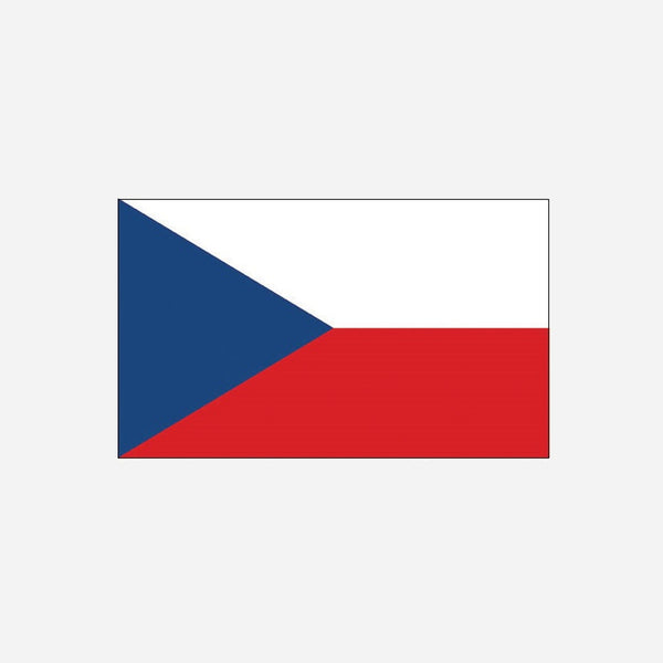 Drapeau republique tcheque 90 × 150 cm