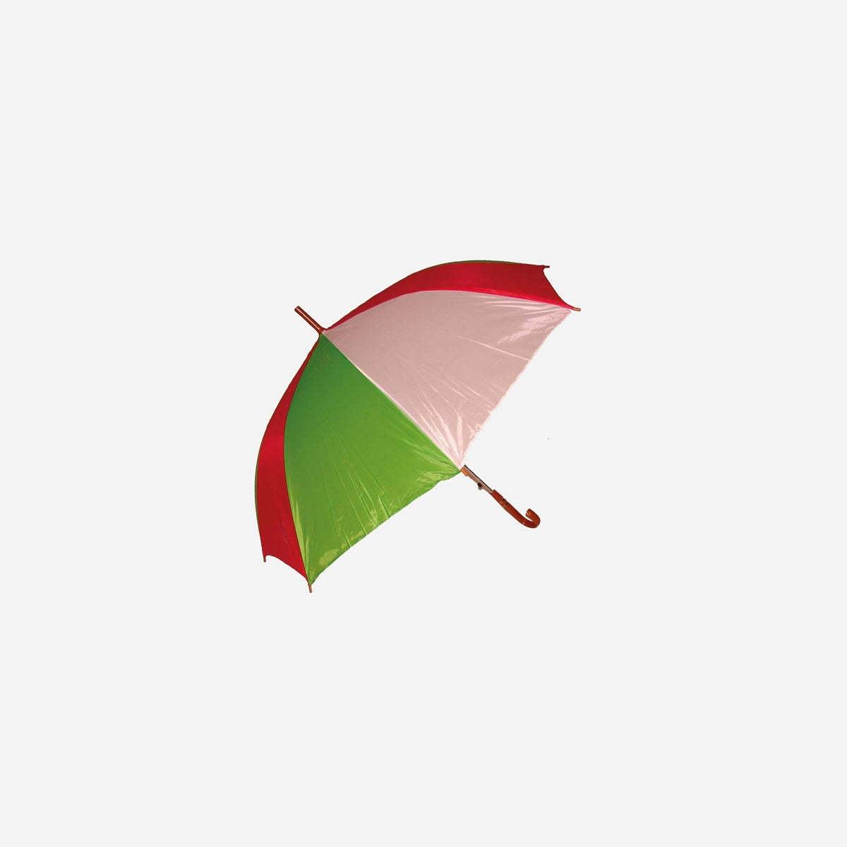 Parapluie italie vert blanc rouge 98 cm