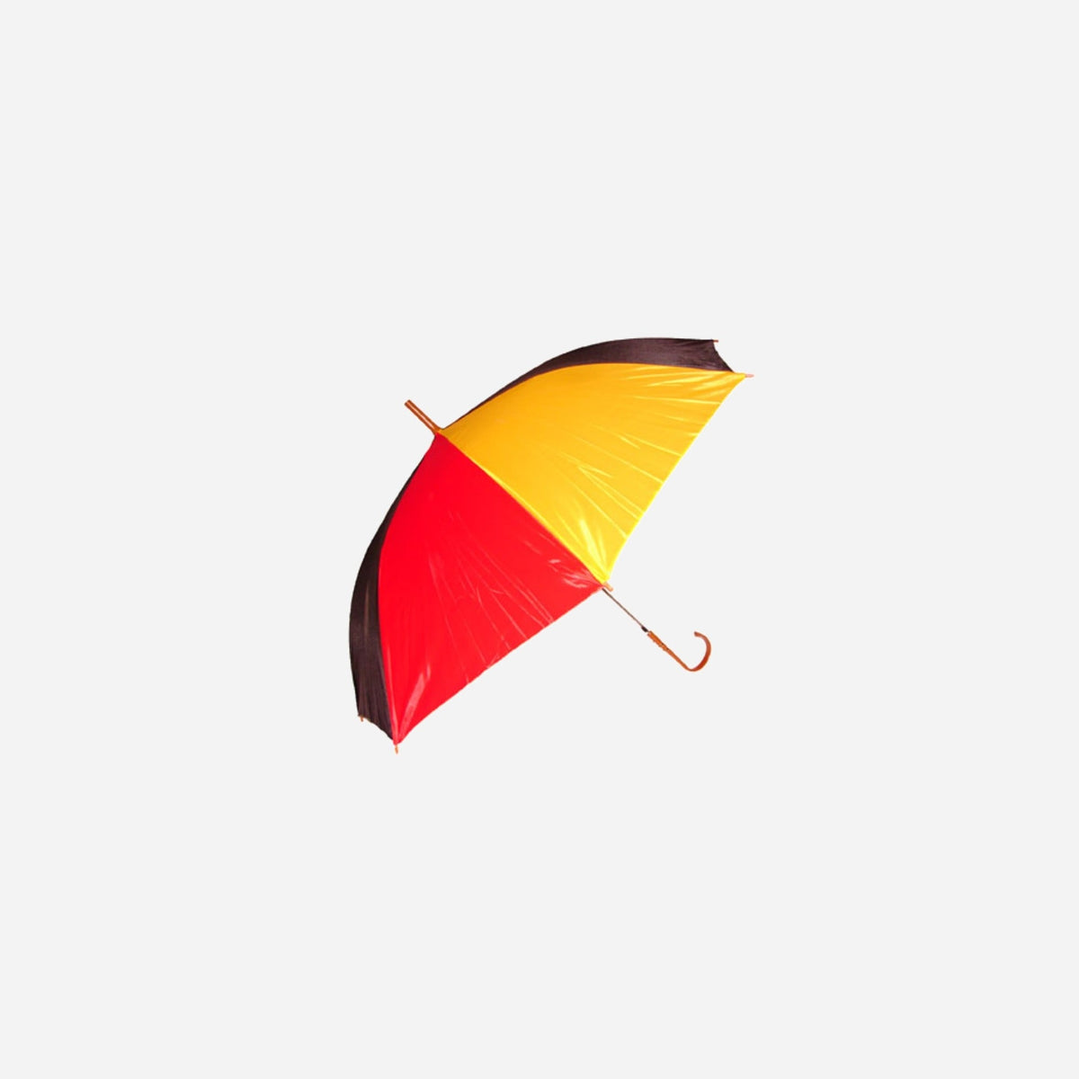 Parapluie noir rouge jaune Allemagne 98 cm