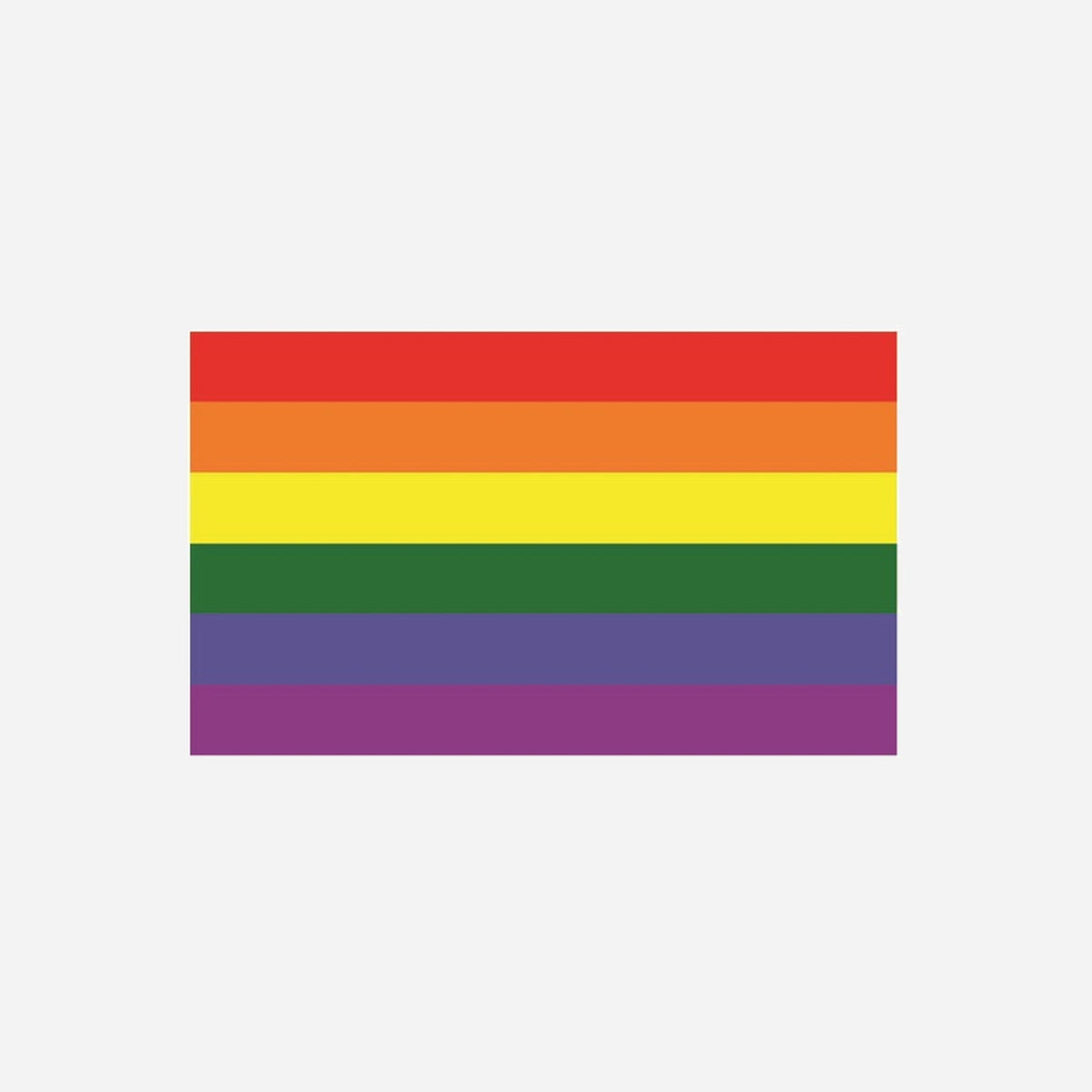 Drapeau Love Parade arc en ciel 90 × 150 cm