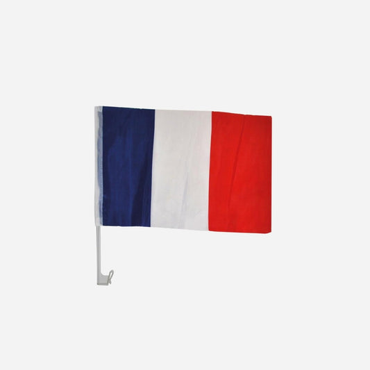 Drapeau pour voiture france 30 × 45 cm