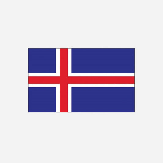 Drapeau islande 90 × 150 cm