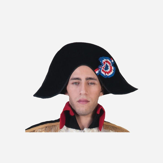 Chapeau de Napoléon avec cocarde adulte