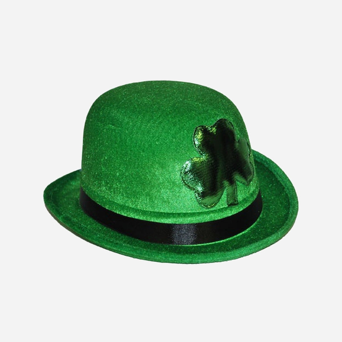 Chapeau melon Saint Patrick feutrine vert