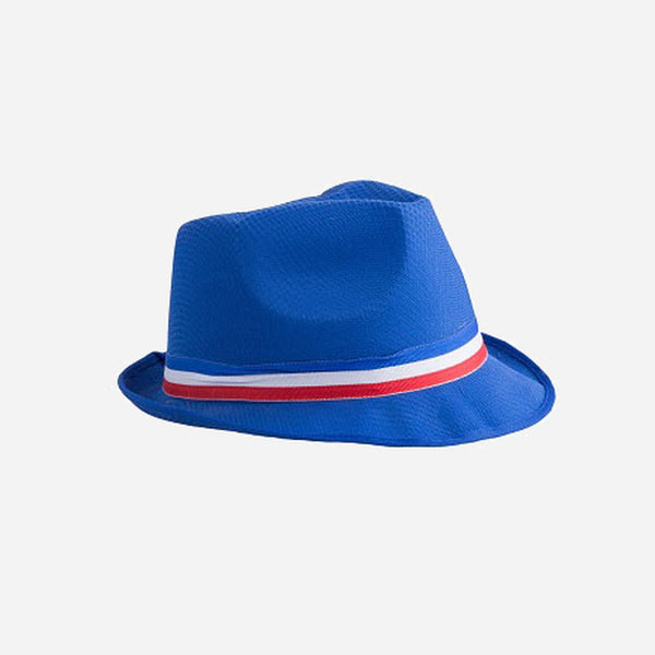 Chapeau trilby toile france adulte